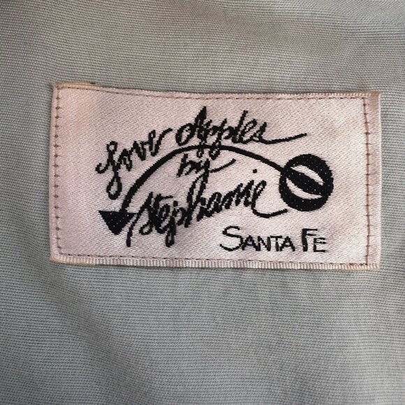 VTG Love Apples by Stephanie Santa Fe Jacket Size M Handmade Tribal Southwestern - Picture 11 of 11